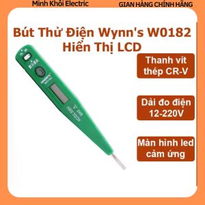 bút thử điện Wynns W0182 Hiển Thị LCDbút thử điện xe máy ô tô bút thử điện số wyn bút thử điện đa năngbút thử điện cảm ứngbút thử điện đa năngbút thử điện hạ thếbút thử điện điện quangbút thử điện xe máy ô tô bút thử điện sốbút thử điện minib