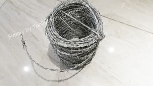 50/100/200 Meters Iron Barbed Wire Roll Fence Barbed Wire Anti-climb Protect Fence Galvanized Anti-rust Stee Wire