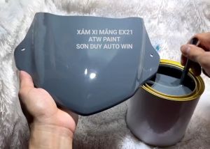 Sơn màu xám xi măng exciter 2021 - Sơn 2k lon 1kg