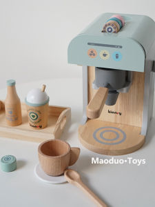Make Believe Realistic Wooden Kitchen Appliance Toy