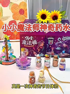 Kids Creative Activity Kit Magic Potion DIY Science Toy Fun Educational Craft Experimental Set Permainan Kanak Kanak