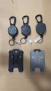 Giá Đỡ Thẻ Chiến Thuật Có Móc Khóa Carabiner Giá Đỡ Thẻ Có Thể Thu Vào Khóa Leo Núi Phụ Kiện Đa Năng