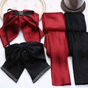 Vải Satin Nhung Lấp Lánh Đầy Trời Sao Băng Thủ Công DIY Thắt Nút Bướm Lớn Phụ Kiện Tóc Vật Liệu Kẹp Tóc 2 Mét