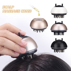 Scalp Applicator Liquid Comb for Hair Scalp Treatment Essential Oil Liquid Guiding Comb Hair Growth Serum Oil Apply Head Massager Hair Care Tool