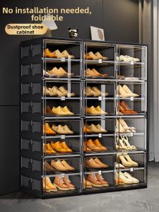 Jeko&Jeko | Easy Install Foldable Wall-mounted Multi-layer Shoe Cabinet