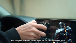 Vacuum Magnetic Car Phone Holder Mount For Adjustable Foldable With 360 Rotatable 180 Flip Strong Suction Cup Stand