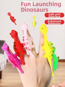 Đồ Chơi Giảm Stress Dẻo Có Keo Dán Hình Gà Khủng Long