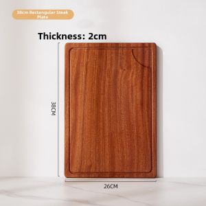 Wooden Dinner Plate Platter