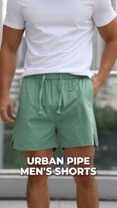 [New Style]URBAN PIPE Fashionable Shorts For Men Above The Knee Original Short Clean Outfit Mens High Quality Bottoms 52216