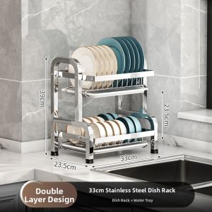 Durable Stainless Steel Dish Rack