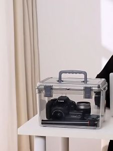 Drybox - Dry Box Kamera Medium Hygrometer Lenspen Dustblower Tempat Lensa DSLR Mirrorless Size Small