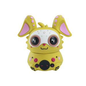 TK100 New wireless mini cartoon cute dragon bluetooth speaker portable cute gift card audio lanyard