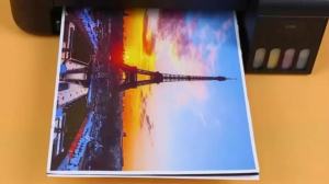 100 Sheets 3.5x5 Inch Professional Glossy Photo Paper 180GSM Instant Dry Inkjet Compatible with Dye Ink Printers for Photography