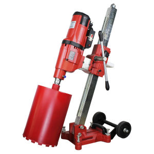 Wall Hole Drilling Machine For Pipes Concrete And Beveled Holes