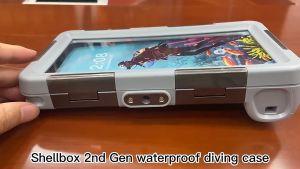 Professional Diving Phone Case For iPhone 17 16 15 14 Pro Max Underwater Taking Waterproof Cases Cover For SamsungS22 S23 Huawei