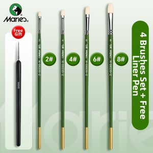 Marie’s | Professional Art Paint Brushes Set Oil Acrylic