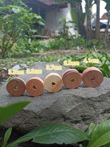 5pcs Roda kayu 3.5cm 3.6cm 3.7cm 3.9cm 4.1cm roda Rak roda troli handle kayu bulat roda mainan knop kayu handle kayu