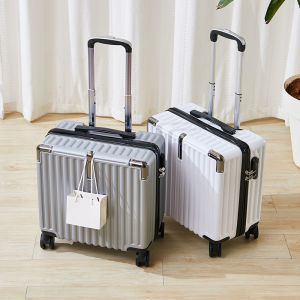 Vali Du Lịch Nhẹ 18 Inch 2023 Mẫu Mới Có Mật Khẩu Cho Nam Và Nữ Vali Du Lịch Kéo Cho Học Sinh Vali Da Thời Trang Mùa Hè