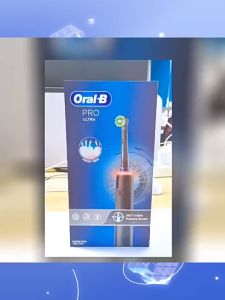 Oral B Pro Ultra Electric Toothbrush Pro 4 Pressure Sensor 48800 Strokes/Min 2 Min Timer 30s Reminder 4 Modes 3 Brush Heads