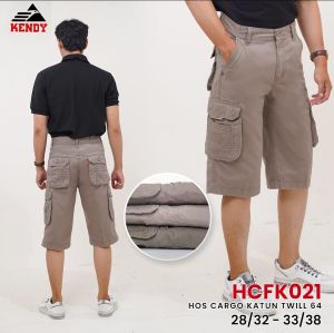 Celana Cargo Pendek KENDY kantong gembol (lingkar kancing )KHCF
