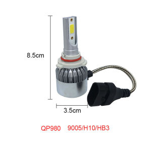 1 Pcs LED H1 H3 H4 H7 9004/HB1 9005/HB3 Car Headlight Bulbs 36W 3800LM Car Accessories 6000K Auto LED Fog Light