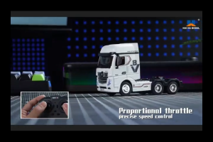 HuiNa 1/64 RC Flatbed Tractor Truck 9900 12 Channel Proportional 4WD