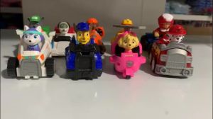 COD SET HADIAH MAINAN MINIATUR ANAK LAKI ACTION FIGURE PAW PATROL PULLBACK CAR