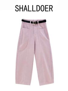 Shalldoer | Relaxed Fit Slimming Straight Casual Pants