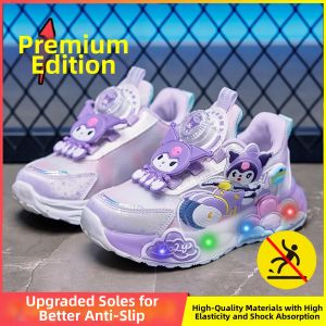 KUOBURENSHENG | Non-slip Bottom Glowing Childrens Sports Shoes