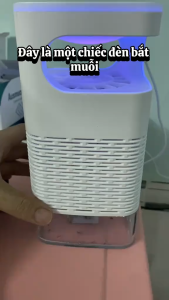 Đèn Bắt Muỗi Diệt Côn Trùng Thông Minh Máy Bắt Muỗi Quạt Động Cơ Từ Tính Siêu Êm – Đèn Ngủ 2in1 Diệt Muỗi Hiệu Quả