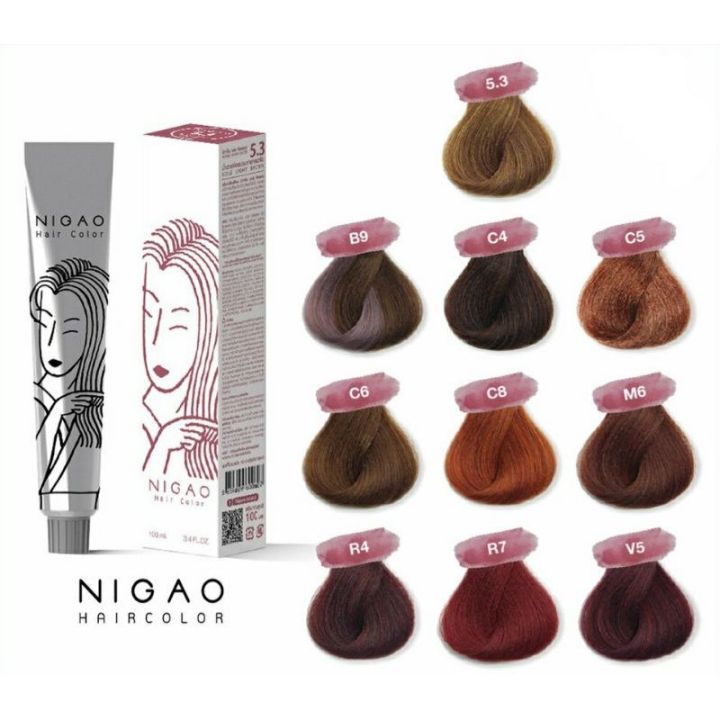 Nigao Hair Color Fashion นิกาโอะ แฮร์คัลเลอร์ ครีมย้อมผมนิกาโอะ