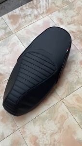 Cover jok Grand Filano model Caferacer tinggal pasang tanpa staples bahan Premium tebal