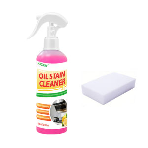 Heavy Duty Kitchen Grease Remover Oil Stain Cleaner Heavy Oil Remover Easily Cleans Stoves Oven Range Hoods Grease Removal Spray