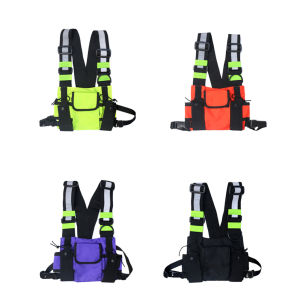 Vktech กระเป๋าสะพายข้างผู้หญิง น้ำหนักเบา ปรับสายได้ ดีไซน์สะท้อนแสง สำหรับการเดินทางและวิ่งกลางคืน