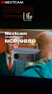 NEXTCAM NCP-9850 PROYEKTOR ANDROID FULL HD 8000 LUMENS with DOLBY SOUND