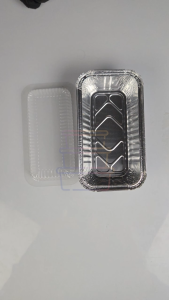 alumunium foil cup BX 680 / P680 + TUTUP MIKA