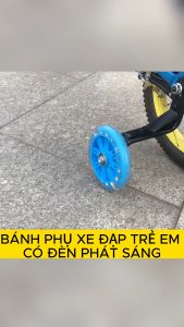 Bánh phụ xe đạp trẻ em bánh phụ xe đạp đầy đủ phụ kiện FULL KÍCH THƯỚC BP-01