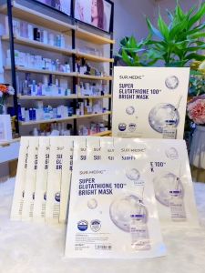 Mặt Nạ Dưỡng Trắng Neogen Sur.Medic Bright Glutathione Mask (hộp 10 miếng)