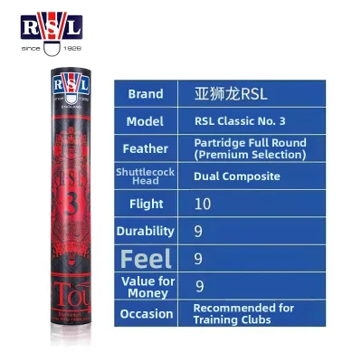 RSL | Durable Indoor/Outdoor Competition & Training Badminton