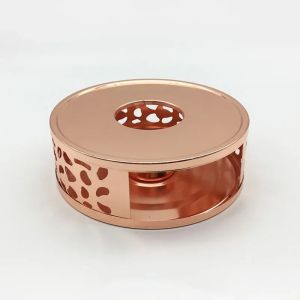 Teapot Heater Stainless Steel Hollow Teapot Heating Base for Candle Heating Ceramic Teapot Coffee Pot Heating Tool Accessory