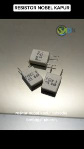 Resistor Nobel Kapur 022 033 047 Ohm 5W 5 Watt Bagus 5PCS