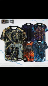 เสื้อยืดกราฟิกลายเหนือมนต์/สุรฟาย/ไอซ์คิว/แอนิเมชั่น/เวนอม/เดราซ์ สไตล์ฮิปฮอป พิมพ์ลายกราฟิก แขนสั้น นุ่มเบา ใส่สบาย