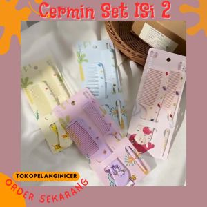 SET ISI 2 Sisir Rambut Fancy - Sisir Rambut Karakter - Sisir Rambut Murah - Sisir Rambut Anak Murah