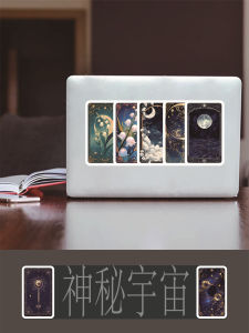 Dreamy Tarot Card Desktop Waterproof Stickers 50 Pcs Mobile Phone Case Notebook Laptop Ipad Water Cup Power Bank Storage Cabinet Scrapbooking Material