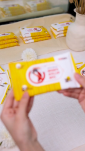 KHO PHÚ NHUẬN_Khăn ướt đuổi muỗi Mosquito Repellent EcoWipes gói 10 tờ