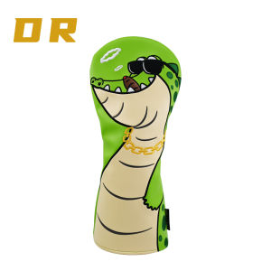 Golf Club Driver Custom Logo Embroidery Embroidery PU Leather Putter Golf Fairway Wood Hybrid Cover Golf Head Covers Custom Logo