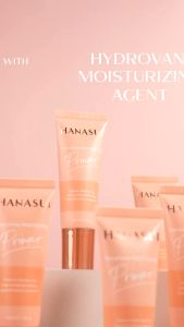 HANASUI Poreless Mattifying Primer Indonesia | Base Makeup 20g | Pores & Lines Blurring | Grips & Extends Makeup