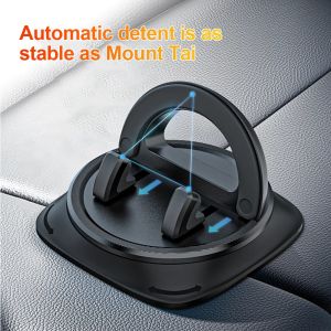360° Rotatable Mobile Phone Holder Car Bracket Non-Slip GPS Navigation Car Mount Stand Support in Car Universal for All Phones