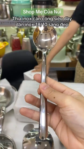 Thìa inox OYATTON Thìa cơm inox thìa inox phở thìa phở muỗng cơm muỗng inox muỗng ăn phở