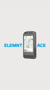 Wahoo Fitness Elemnt Ace GPS Bike Cycle computer